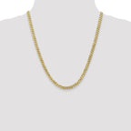 Leslie's 10K 5.75mm Flat Beveled Curb Chain - Image 4