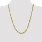 Leslie's 10K 5.75mm Flat Beveled Curb Chain - Image 4