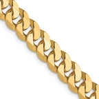 Leslie's 10K 6.1mm Flat Beveled Curb Chain