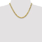 Leslie's 10K 6.1mm Flat Beveled Curb Chain - Image 4