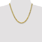 Leslie's 10K 6.1mm Flat Beveled Curb Chain - Image 4