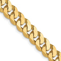 Leslie's 10K 6.1mm Flat Beveled Curb Chain