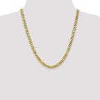 Leslie's 10K 6.1mm Flat Beveled Curb Chain - Image 4