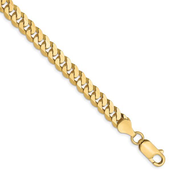 Leslie's 10K 6.1mm Flat Beveled Curb Chain