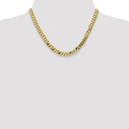 Leslie's 10K 7.25mm Flat Beveled Curb Chain - Image 4