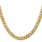 Leslie's 10K 8mm Flat Beveled Curb Chain - Image 2