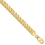 Leslie's 10K 8mm Flat Beveled Curb Chain
