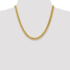 Leslie's 10K 7.3mm Semi-Solid Miami Cuban Chain - Image 4