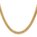 Leslie's 10K 7.3mm Semi-Solid Miami Cuban Chain - Image 2