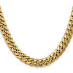 Leslie's 10K Semi-Solid 9.3mm Miami Cuban Chain - Image 2
