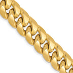 Leslie's 10K Semi-Solid 9.3mm Miami Cuban Chain