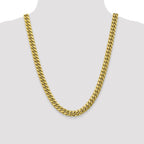 Leslie's 10K Semi-Solid 9.3mm Miami Cuban Chain - Image 4