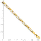 Leslie's 10K 3.5mm Semi-Solid Figaro Chain - Image 2