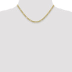 Leslie's 10K 4.75mm Semi-Solid Figaro Chain - Image 4