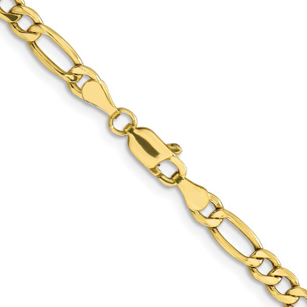 Leslie's 10K 4.75mm Semi-Solid Figaro Chain - Image 3