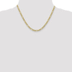 Leslie's 10K 4.75mm Semi-Solid Figaro Chain - Image 4