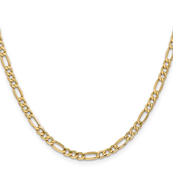 Leslie's 10K 4.75mm Semi-Solid Figaro Chain - Image 2
