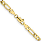 Leslie's 10K 4.75mm Semi-Solid Figaro Chain - Image 3