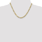 Leslie's 10K 5.35mm Semi-Solid Figaro Chain - Image 4