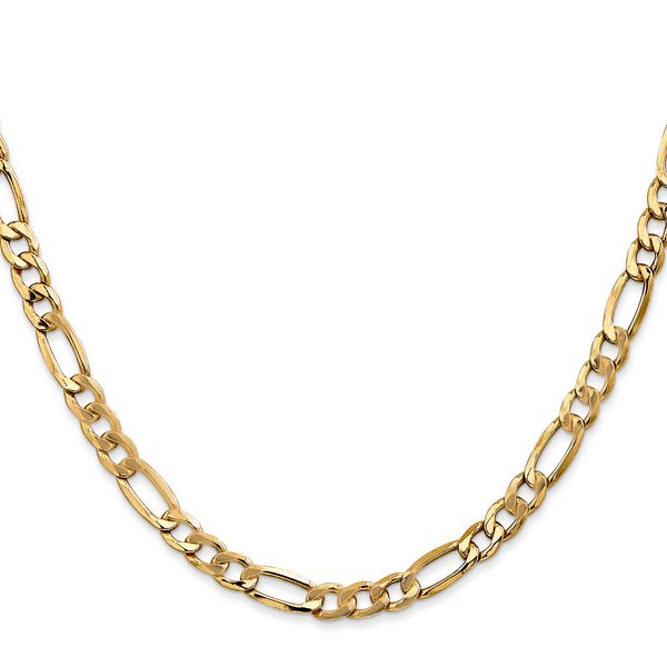 Leslie's 10k 5.35mm Semi-Solid Figaro Chain - Image 2