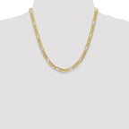 Leslie's 10K 6.6mm Semi-Solid Figaro Chain - Image 4