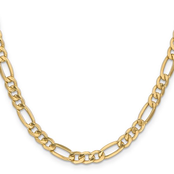 Leslie's 10K 6.6mm Semi-Solid Figaro Chain - Image 2