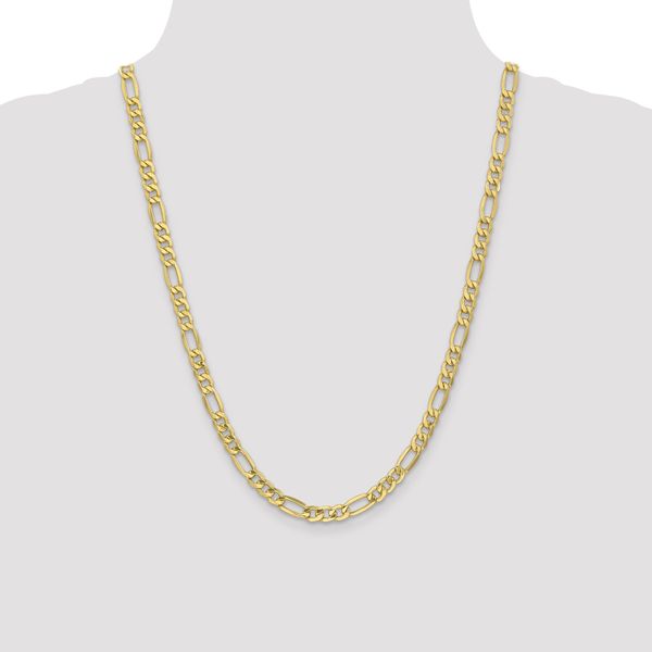 Leslie's 10K 6.6mm Semi-Solid Figaro Chain - Image 4
