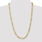 Leslie's 10K 7.3mm Semi-Solid Figaro Chain - Image 4