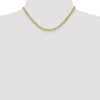 Leslie's 10K 4.3mm Semi-Solid Curb Chain - Image 4