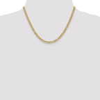 Leslie's 10K 4.3mm Semi-Solid Curb Chain - Image 4