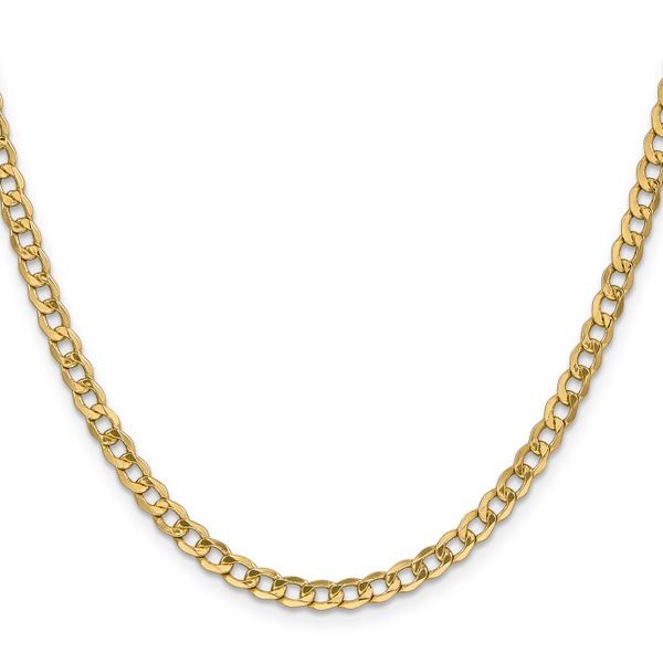 Leslie's 10K 4.3mm Semi-Solid Curb Chain - Image 2