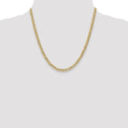 Leslie's 10K 4.3mm Semi-Solid Curb Chain - Image 4