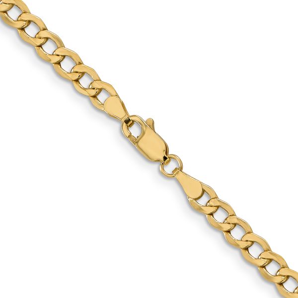 Leslie's 10k 4.3mm Semi-Solid Curb Chain - Image 3