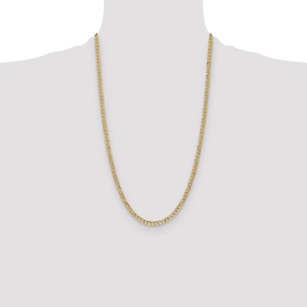 Leslie's 10k 4.3mm Semi-Solid Curb Chain - Image 4
