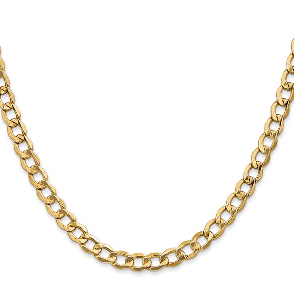 Leslie's 10K 5.25mm Semi-Solid Curb Chain - Image 2