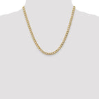Leslie's 10K 5.25mm Semi-Solid Curb Chain - Image 4