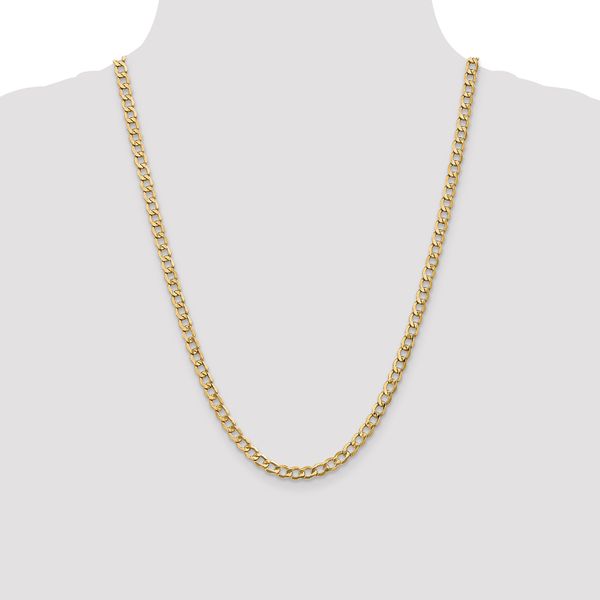 Leslie's 10K 5.25mm Semi-Solid Curb Chain - Image 4