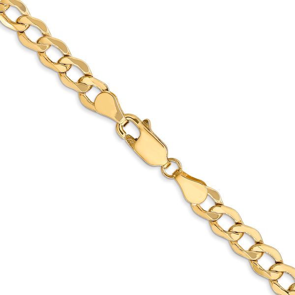 Leslie's 10k 5.25mm Semi-Solid Curb Chain - Image 3