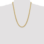 Leslie's 10K 6.5mm Semi-Solid Curb Chain - Image 4