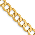 Leslie's 10k 6.5mm Semi-Solid Curb Chain