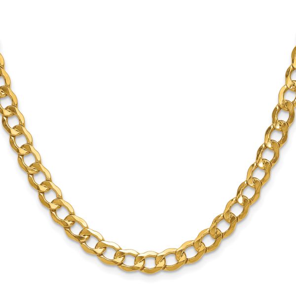 Leslie's 10k 6.5mm Semi-Solid Curb Chain - Image 2