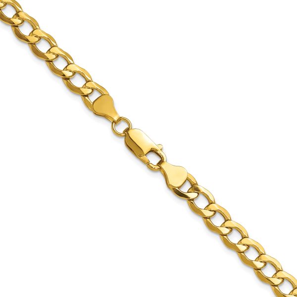 Leslie's 10k 6.5mm Semi-Solid Curb Chain - Image 3