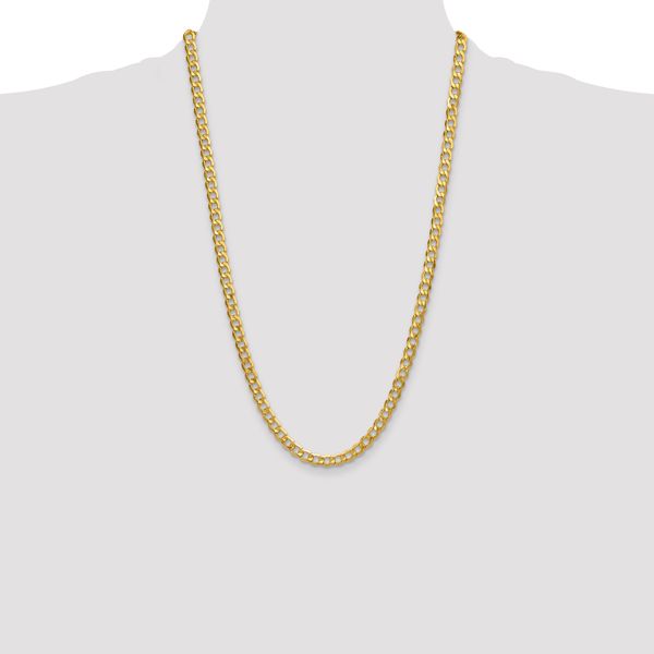 Leslie's 10k 6.5mm Semi-Solid Curb Chain - Image 4