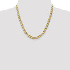 Leslie's 10K 7mm Semi-Solid Curb Chain - Image 4
