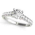 Platinum Trellis Engagement Ring