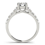 Platinum Trellis Engagement Ring - Image 2