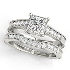 Platinum Antique Engagement Ring - Image 3