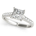 Platinum Trellis Engagement Ring