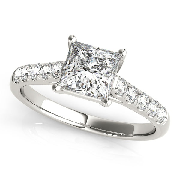 Platinum Trellis Engagement Ring