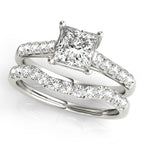 Platinum Trellis Engagement Ring - Image 3